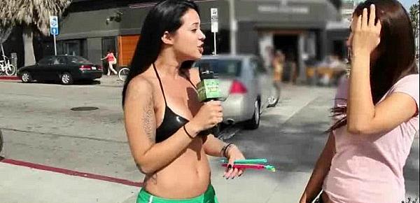 Slutty amateur babe is paid cash from some crazy public sex 25